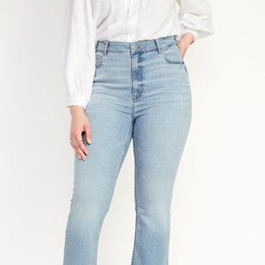 OLD NAVY FitsYou 3-Sizes-In-One Extra High-Waisted Flare Jeans, Size: 20-24